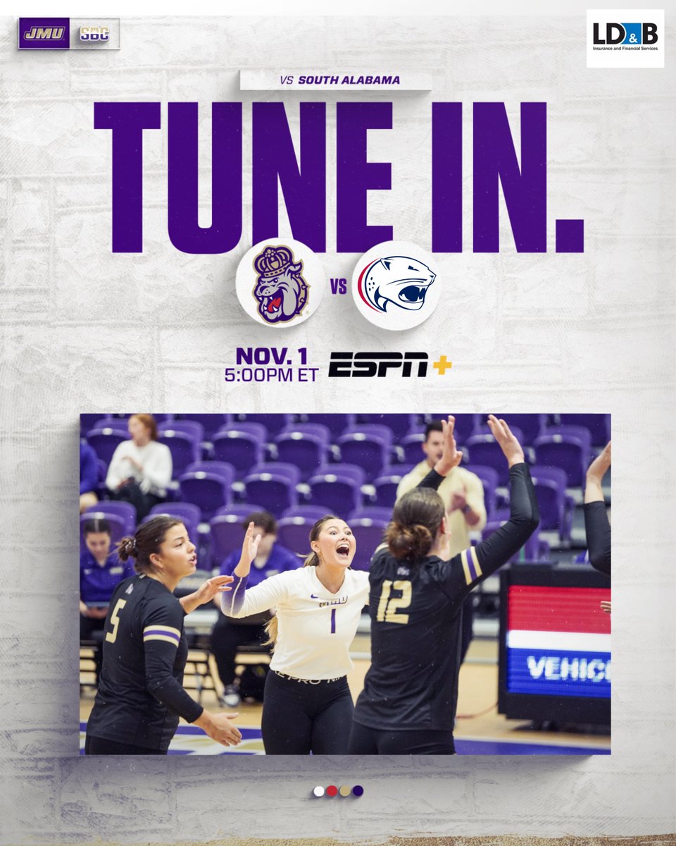 JMU Sports Network (@jmusportsnet) on Twitter photo Happy Halloween Dukes! Cheer on your volleyball team tomorrow at 5pm on ESPN+. You're in for a treat... 🎃 #GoDukes <a href="/JMUVolleyball/">JMU Volleyball</a> Happy Halloween Dukes! Cheer on your volleyball team tomorrow at 5pm on ESPN+. You're in for a treat... 🎃 #GoDukes <a href="/JMUVolleyball/">JMU Volleyball</a>