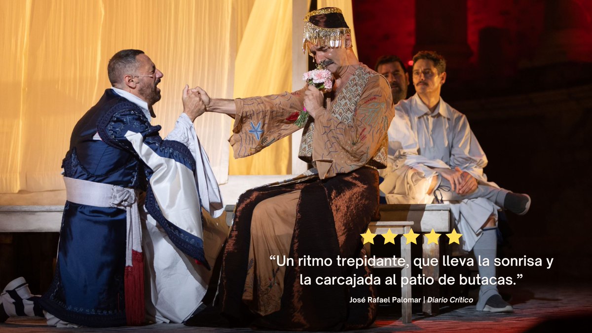 📣 ÚLTIMS DIES!

✍️ "Un ritmo trepidante, que lleva la sonrisa y la carcajada al patio de butacas" - #JoséRafaelPalomar, <a href="/diariocritico/">Diariocrítico</a> 

No et perdis #LaComediaDeLosErrores!

🎟️ bit.ly/LaComediaDeLos…