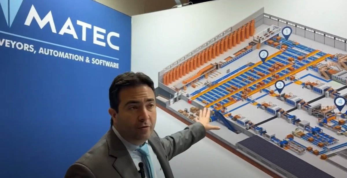 corrugaexpert's tweet image. MATEC: CONVEYOR SYSTEMS FOR THE CORRUGATED INDUSTRY FROM LATIN AMERICA

Interview with Julián Uribe Salazar, Sales Manager of MATEC SAS at SuperCorrExpo 2024... corruga.expert/en/news/matec-…

#MATEC #SuperCorrExpo2024 #SuperCorrExpo #corrugated #packaging #corrugaexpert