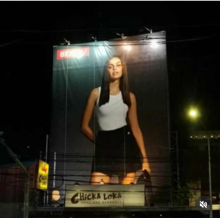 #Janine Gutierrez
Bench billboard