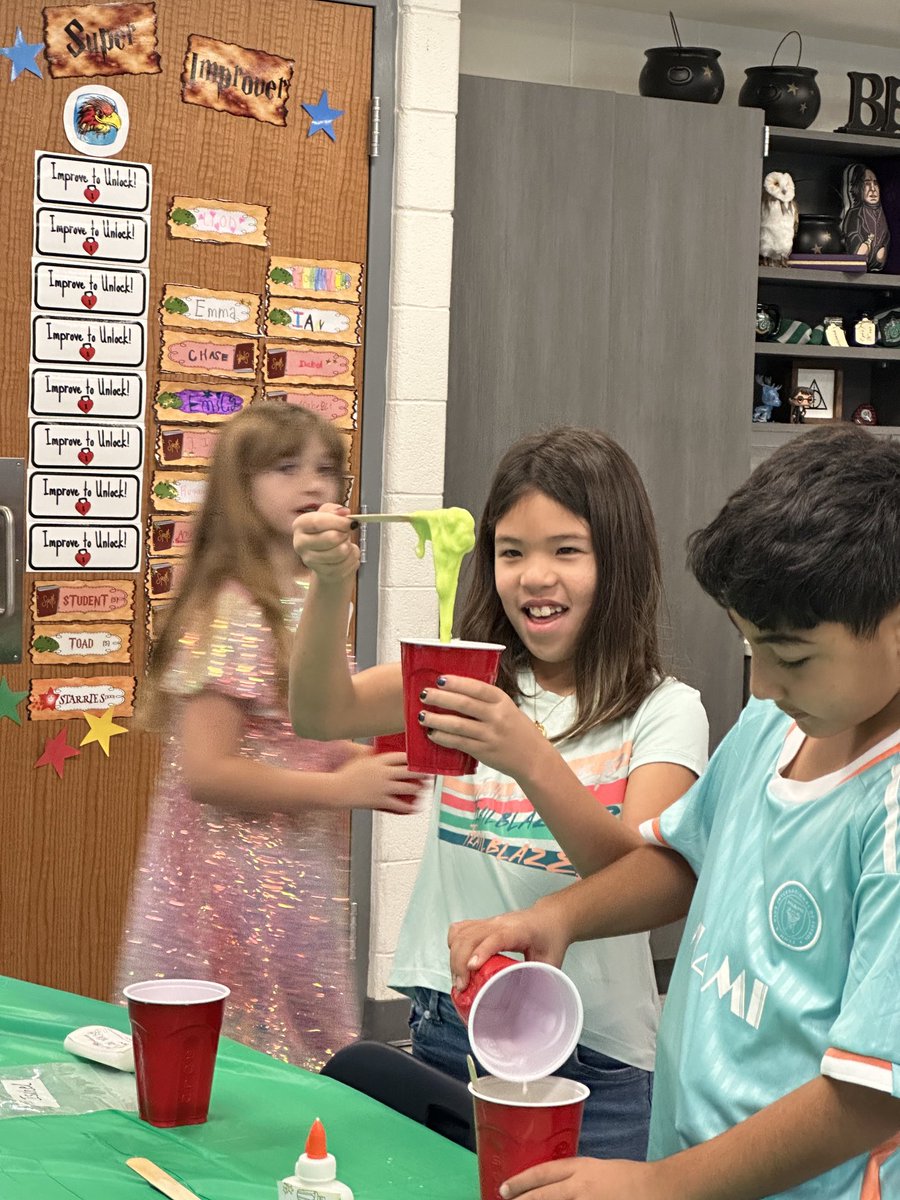 McCluskeysClass's tweet photo. Snape’s Slime!! https://t.co/zqm5xaoMsF