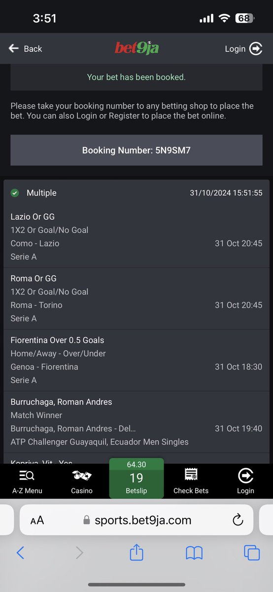 Kingsolomon_Jnr's tweet photo. 64, 100 odds on Bet9Ja

5N9SM7

5N9N39

#Bet9jaCode https://t.co/AGkTT9tIzR