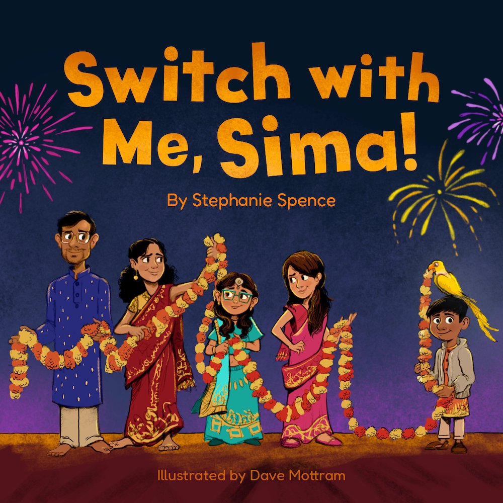 Happy Diwali 🪔! Join Ash in “Switch with Me, Sima!” as he conquers his fears and celebrates the Festival of Lights with his family. You can find this book for free in the Books tab of the Khan Kids Library! #HappyDiwali