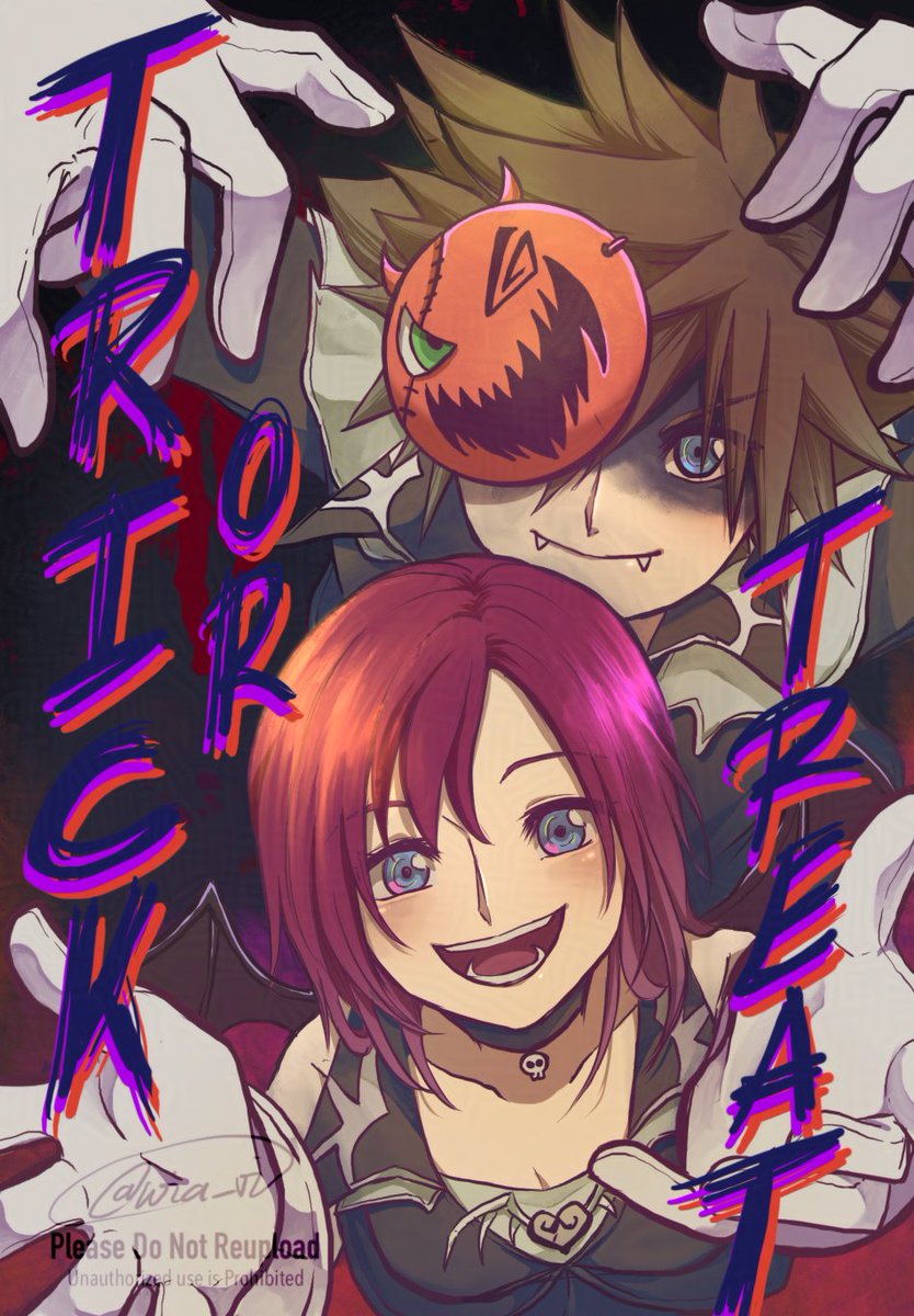 Wia_vi's tweet image. Happy Halloween 🎃👻

#Halloween
#Sokai
#KingdomHearts