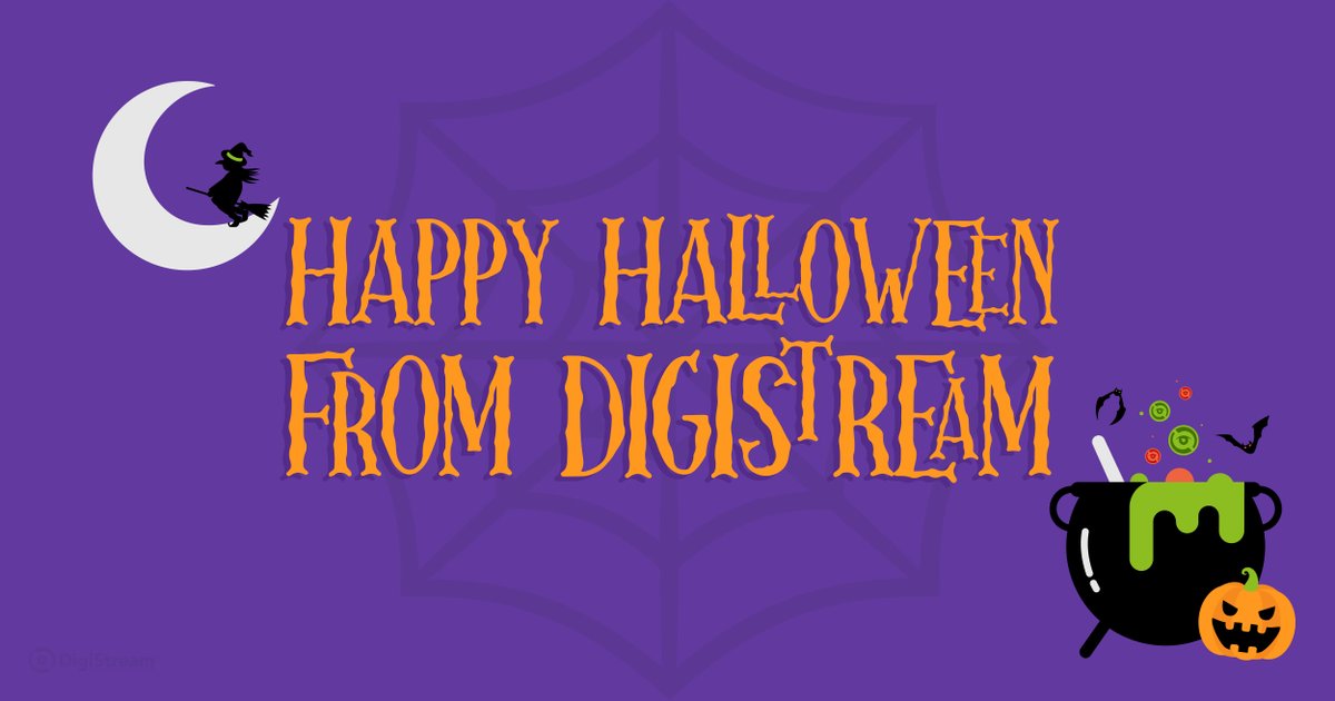 No tricks, just treats when you work with DigiStream! Wishing everyone a very safe and spooky Halloween 🎃