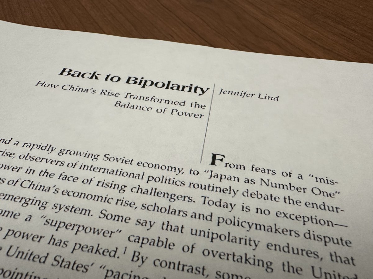 Stay tuned! Out next week in the Fall issue of <a href="/IntSecHarvard/">International Security</a>