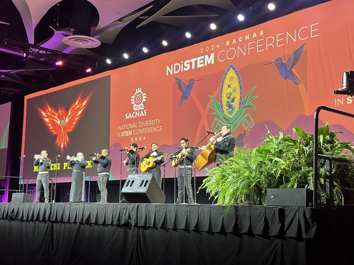 Kevin Alicea-Torres (@kalicea_phd) on Twitter photo Day 1 of #NDiSTEM2024 kicked off with an incredible performance by Mariachi Phoenix! Feeling energized and ready for a weekend of culture, community, and groundbreaking science. Let’s make this conference unforgettable! #SACNAS #SACNASFamilia <a href="/SACNAS/">SACNAS</a> Day 1 of #NDiSTEM2024 kicked off with an incredible performance by Mariachi Phoenix! Feeling energized and ready for a weekend of culture, community, and groundbreaking science. Let’s make this conference unforgettable! #SACNAS #SACNASFamilia <a href="/SACNAS/">SACNAS</a>