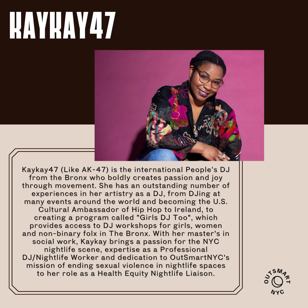 OutSmartNYC's tweet image. Meet the DJ's @DJKaykay47 &amp;amp; @nina_vicious  and RSVP for our Fall Fundraiser happening on Nov. 7 from 6pm-10pm at @WildEastBrewing here: tinyurl.com/5awv85hd