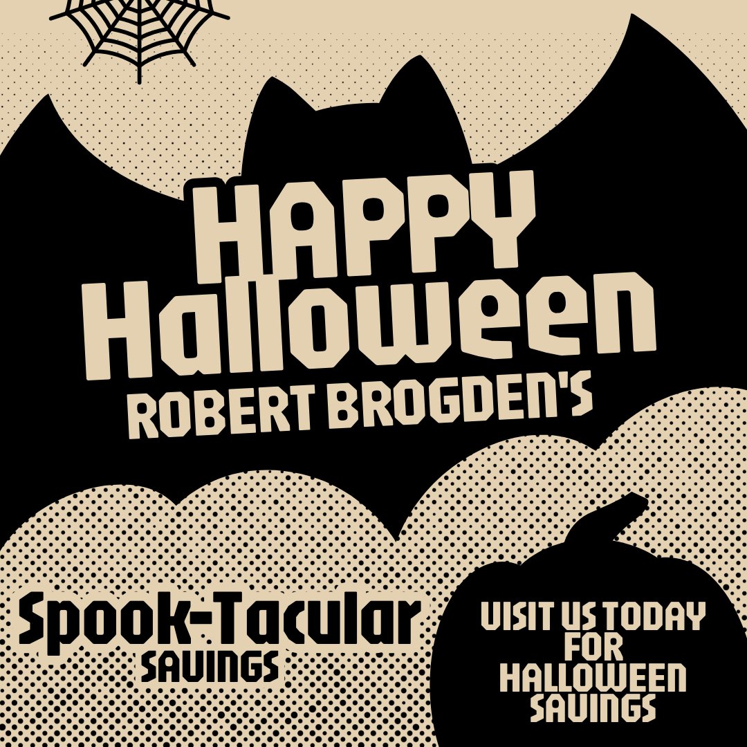 GardenCityGMC's tweet image. 🎃 Happy Halloween from Robert Brogden's! 👻 Come in today for spooktacular savings that are too good to pass up! Treat yourself to incredible deals this season! #HalloweenSavings #RobertBrogdens #SpooktacularDeals #Halloween