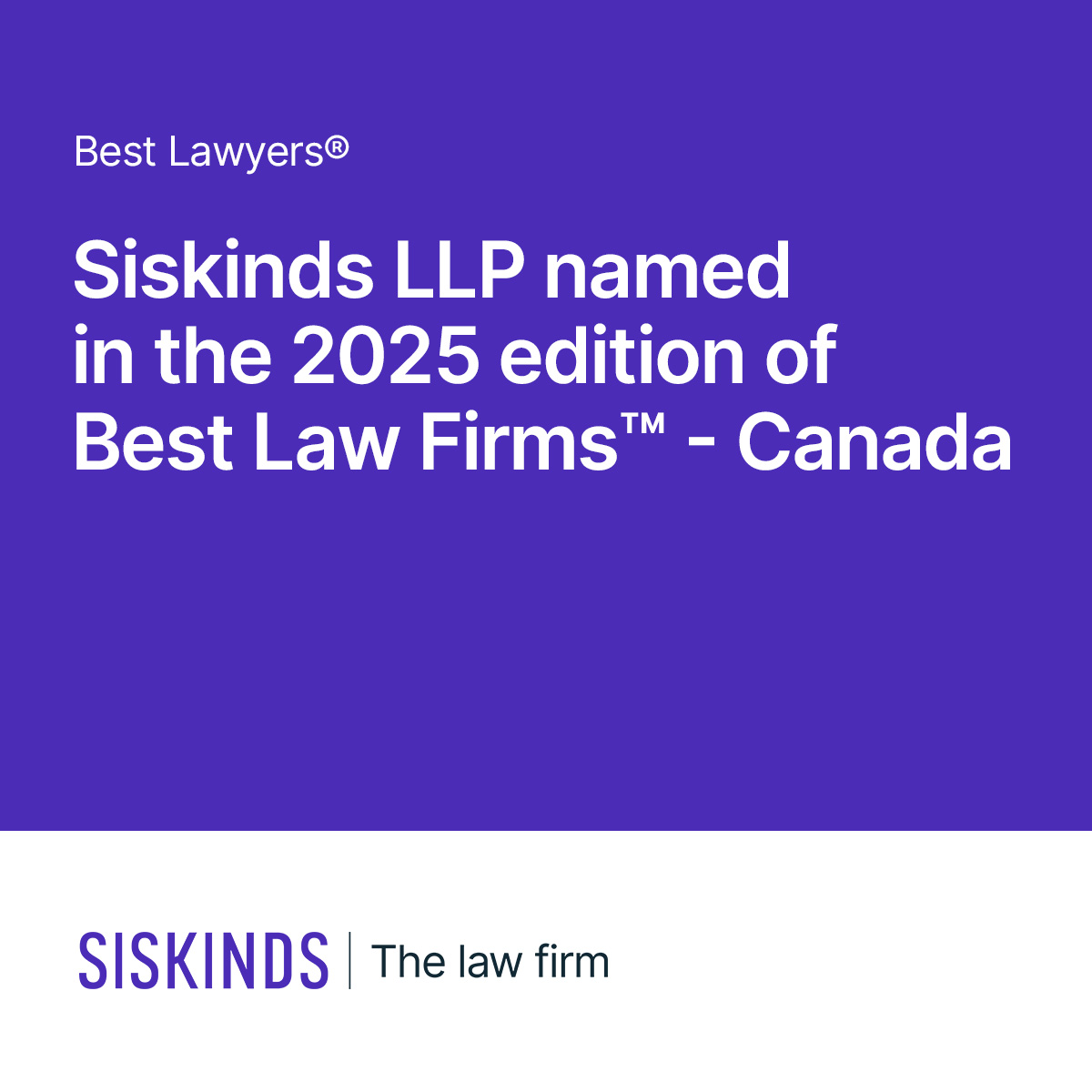 Siskinds LLP tweet media