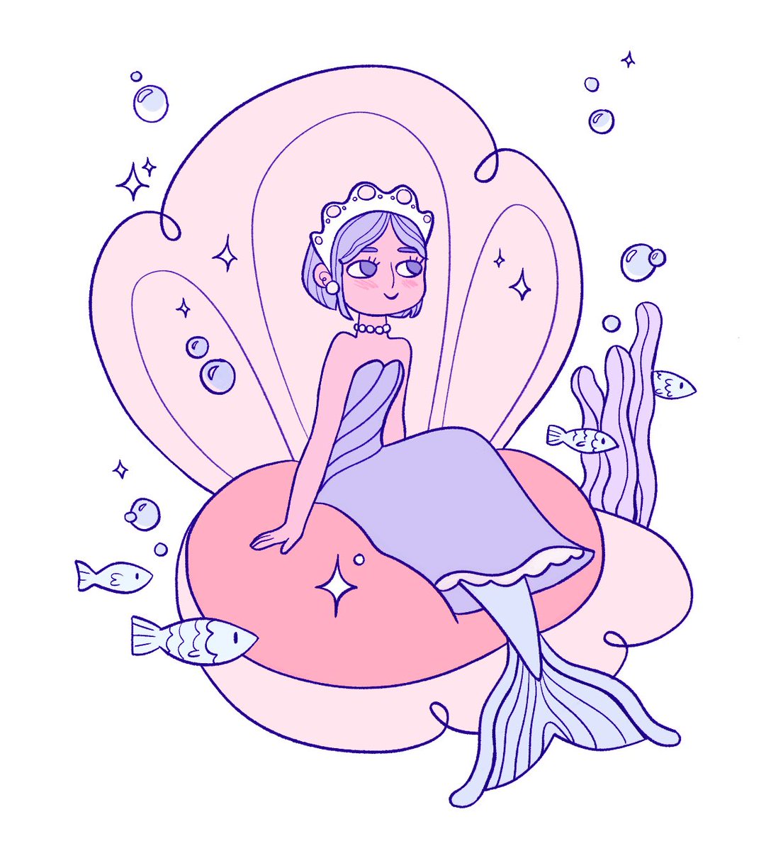amyjge's tweet photo. #peachtober : pearl ✨ https://t.co/uBD7yV1T7T