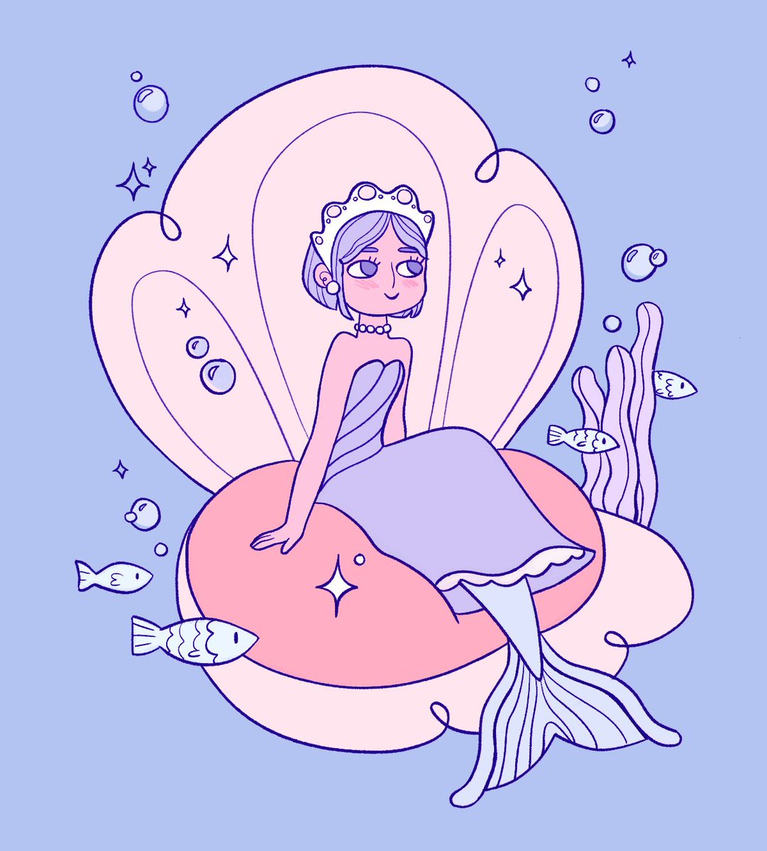 amyjge's tweet photo. #peachtober : pearl ✨ https://t.co/uBD7yV1T7T