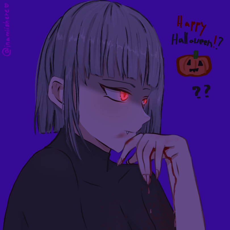 inamiishere's tweet photo. Happy halloween!!!🎃  #Eternal_Return #ER_Fanart https://t.co/1YJSZI6ITz