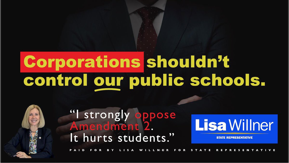 I’m voting No on Amendment 2.  It’s a bad deal for Kentucky students.