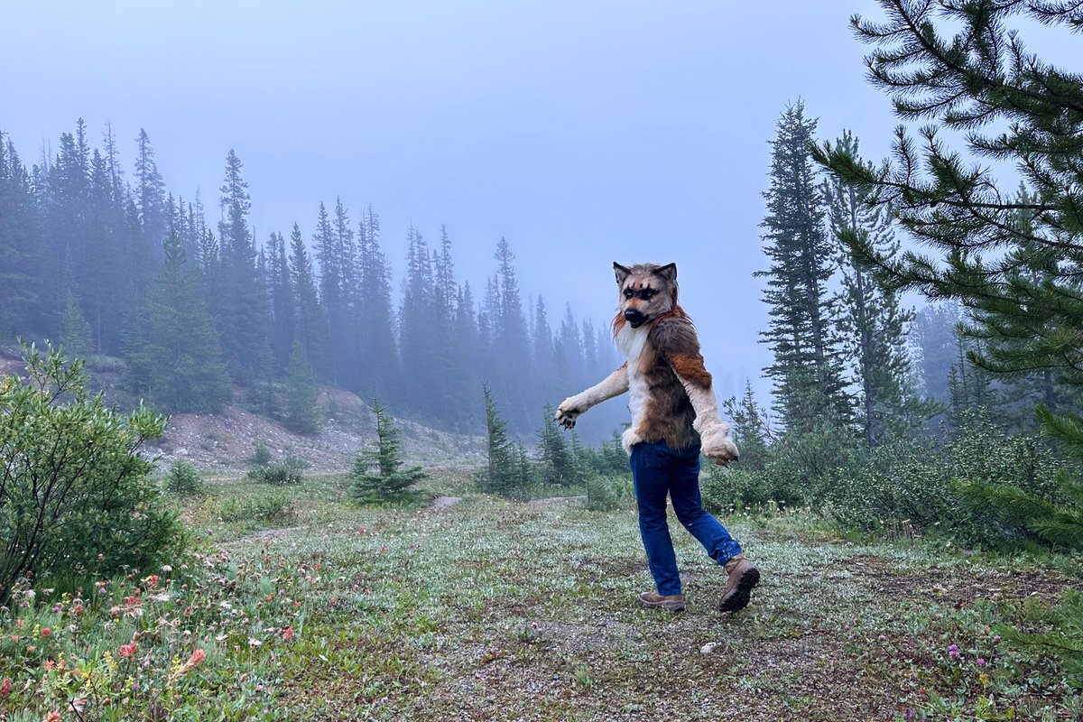 I hope you all find a few werewolves in the mist this Halloween! #FursuitEveryday