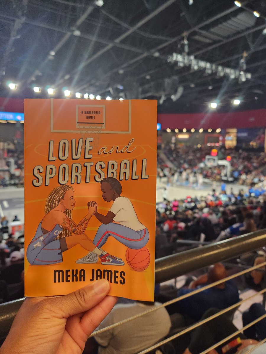 Sad the #WNBA season is over? You can get a fix by reading #LoveAndSportsball A one-night stand turned workplace sapphic romance.

🏀 sports
🏀 opposites attract
🏀 lesbians
🏀 sibling shenanigans
🏀 close friendships

authormekajames.com/love--sportsba…