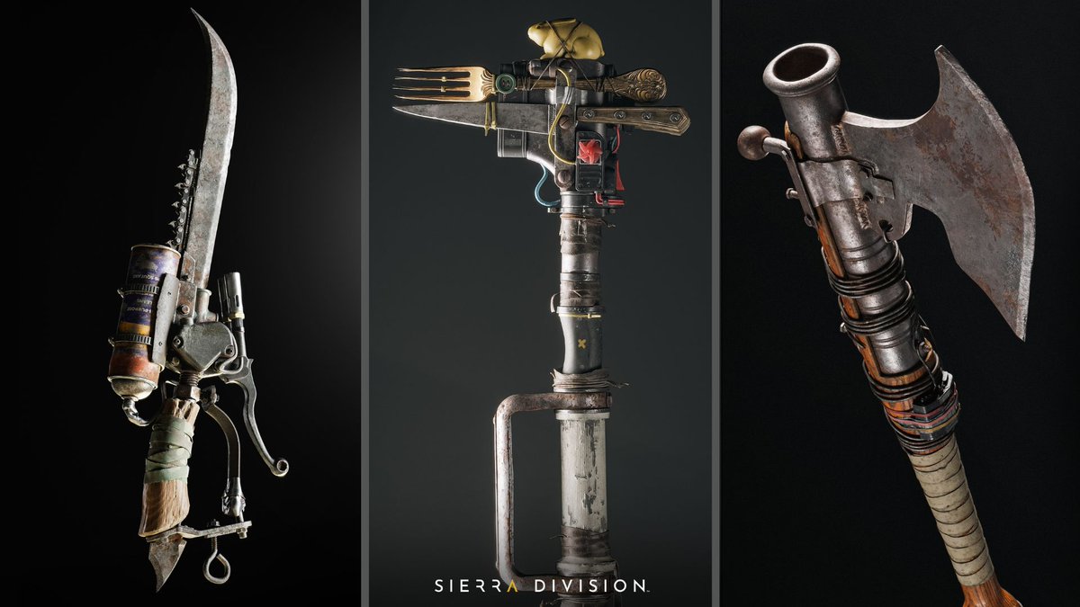 This Halloween, arm yourself with your favorite apocalyptic weapon to face the hordes of ghouls and zombies taking over your neighborhood.

Each comes with special abilities, so choose your weapon carefully!

⚡ The Spark Slugger (Right): If you’ve got a strong swing and crave