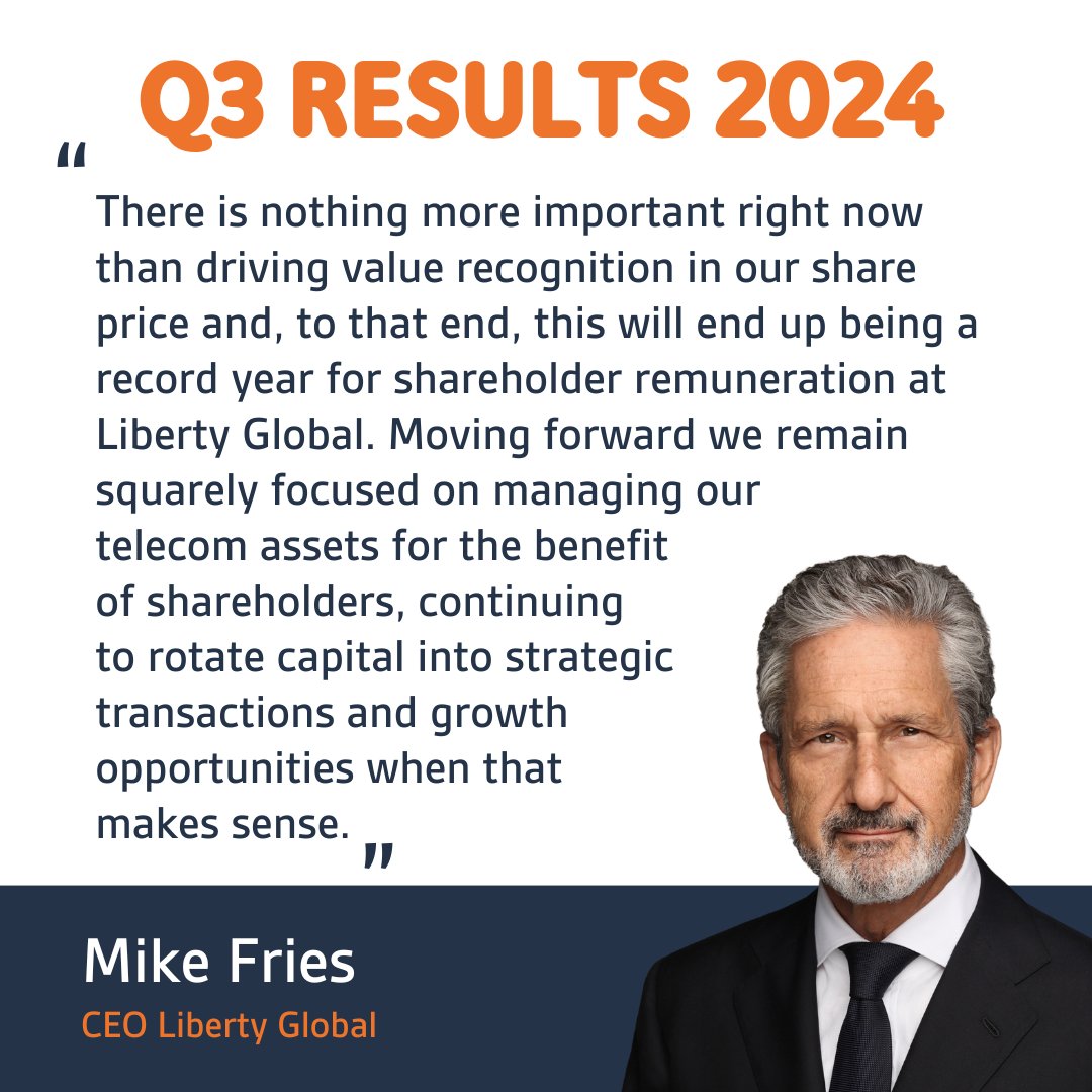 Our CEO Mike Fries on our Q3 2024 Results. 

Read the release: liberty.gl/3UpICqs
