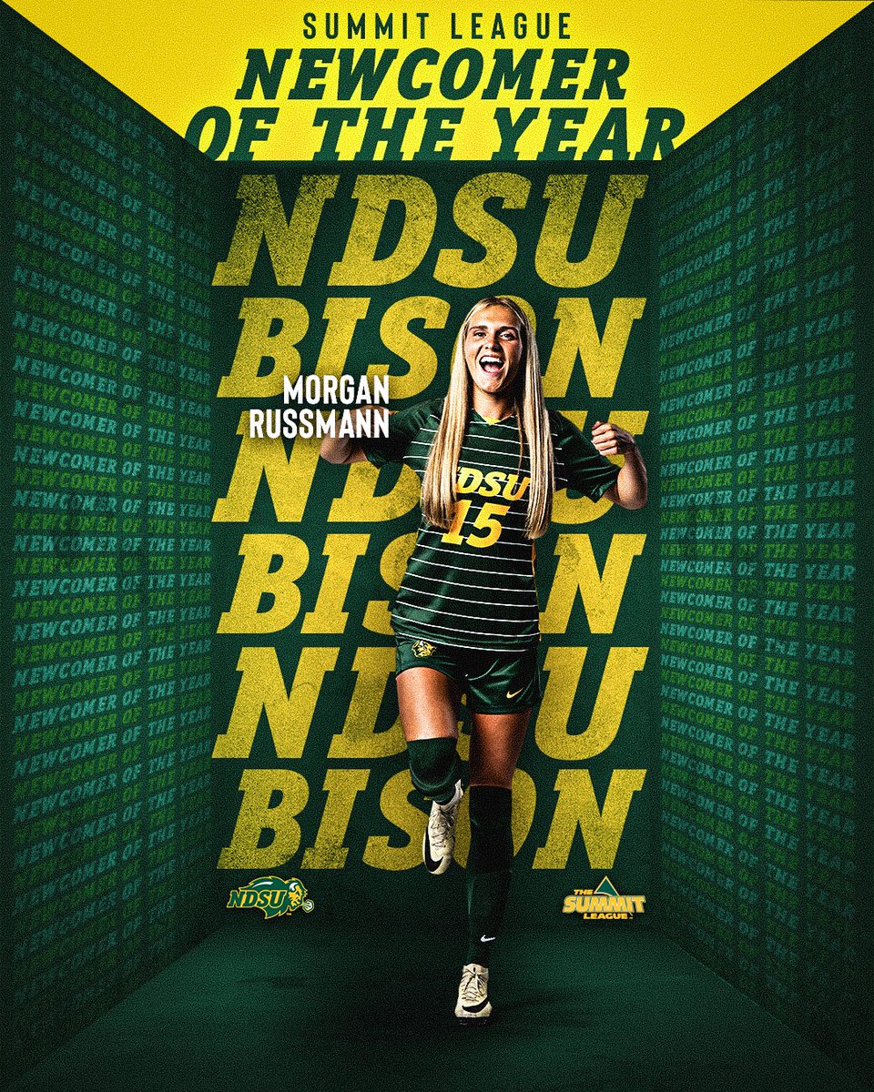 NDSU Soccer (@ndsusoccer) on Twitter photo ๐บ๐๐๐๐๐ ๐ณ๐๐๐๐๐ ๐ต๐๐๐๐๐๐๐ ๐๐ ๐๐๐ ๐๐๐๐ ๐ฆฌ
Morgan Russmann made an immediate splash this season! The freshman scored 11 goals, eight in league play, including four game winners! A dominant first season from #15!
#GoBison ๐ค ๐บ๐๐๐๐๐ ๐ณ๐๐๐๐๐ ๐ต๐๐๐๐๐๐๐ ๐๐ ๐๐๐ ๐๐๐๐ ๐ฆฌ
Morgan Russmann made an immediate splash this season! The freshman scored 11 goals, eight in league play, including four game winners! A dominant first season from #15!
#GoBison ๐ค