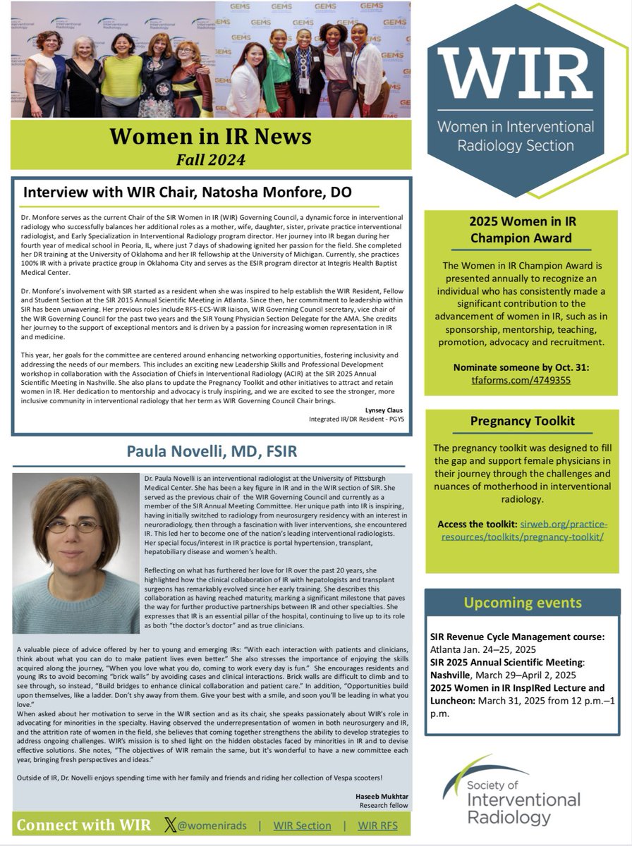 womenirads's tweet image. Women In IR fall newsletter has arrived! Check it out and see what’s happening with WIR! 

sirweb.org/globalassets/a…