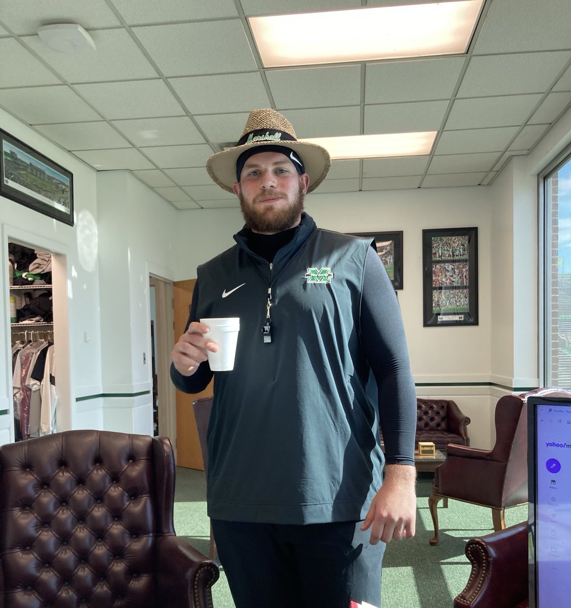 Charles C. Huff (@coachhuff) on Twitter photo You know they care when โฆ<a href="/loganosburn4/">Logan Osburn</a>โฉ decides to be โCoach Huffโ for Halloween! ๐๐๐#GoHerd You know they care when โฆ<a href="/loganosburn4/">Logan Osburn</a>โฉ decides to be โCoach Huffโ for Halloween! ๐๐๐#GoHerd