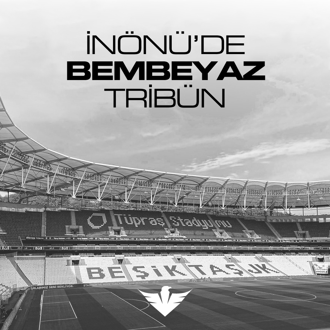 Cumartesi günü Kasımpaşa maçında beyaz giyiniyoruz!

#KenetlenBeşiktaşlı 🦅