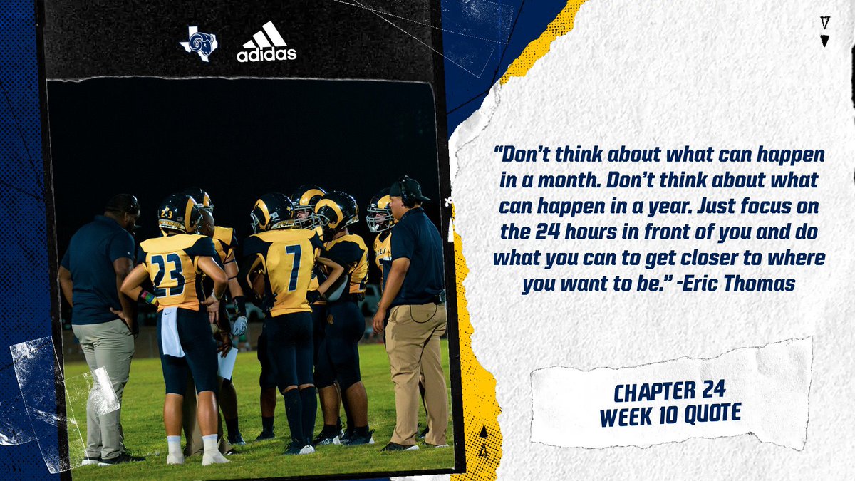 AllenAcademyFB's tweet image. Quote of The Week vs. 
Beaumont Legacy Christian Academy

#RamTough #WinTheDay
#Chapter24 #ShowUpShowOut