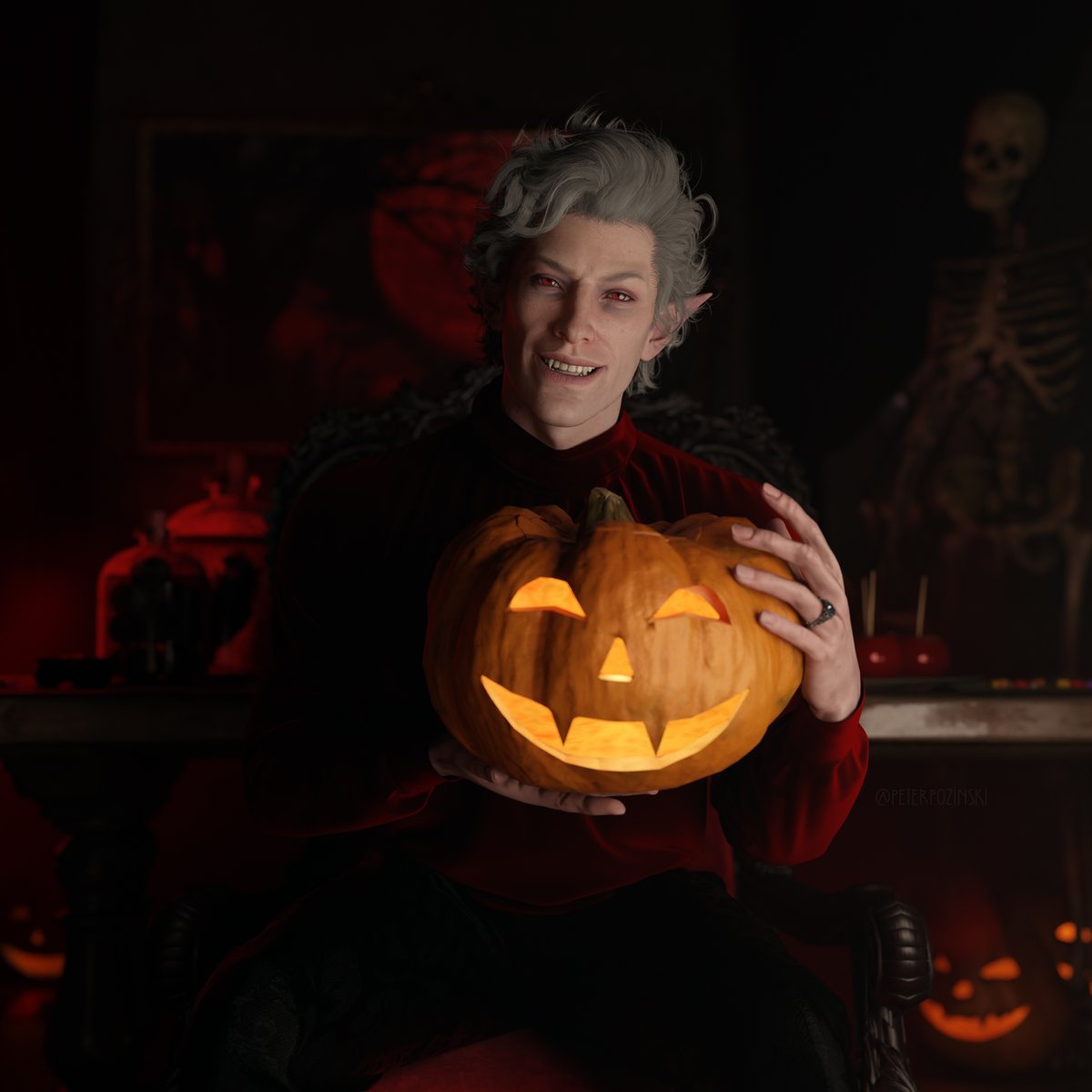 Happy Halloween 👻

#Astarionfanart #BG3
