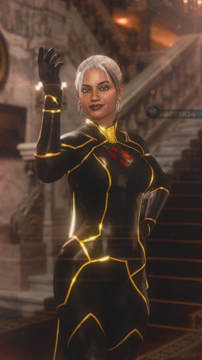 Weather Witch... ⛈️
Happy #Halloween yall! 🎃

250 💖 for the nude alt, sounds good?

#Sheva - <a href="/Rigid3d/">Rigid3D</a>
Post processing - <a href="/KenjjooNSFW/">KenjoNSFW🔞(C0MMISSIONS OPEN)</a>

#Storm #cosplay #ResidentEvil #Marvel #3D