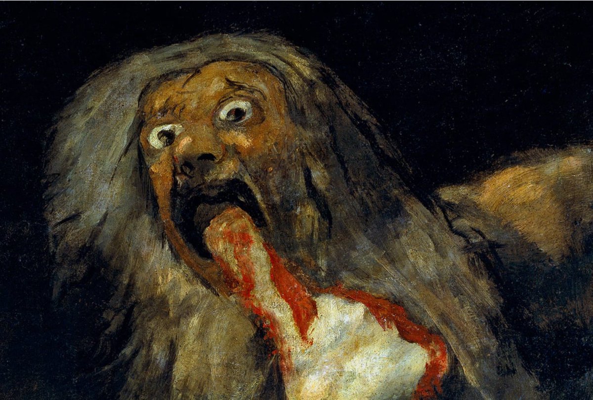 GUMB0LD's tweet photo. @RealJamesWoods Looks like that Goya painting. https://t.co/6ktRmKWbPV