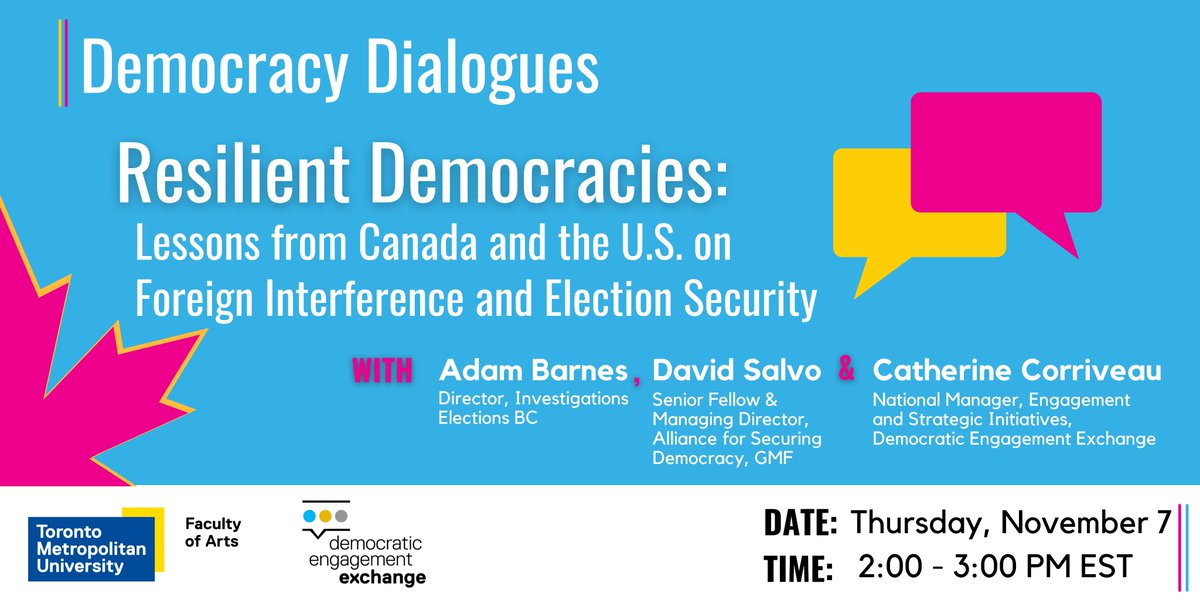 Democratic Engagement Exchange tweet media