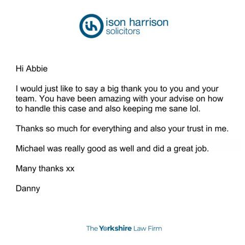 We are so happy to receive such wonderful feedback about our Family Law team!

We strive to provide compassionate and expert guidance during challenging times - thank you for choosing us to assist you. 🌟

#FamilyLaw #ClientSatisfaction #testimonial