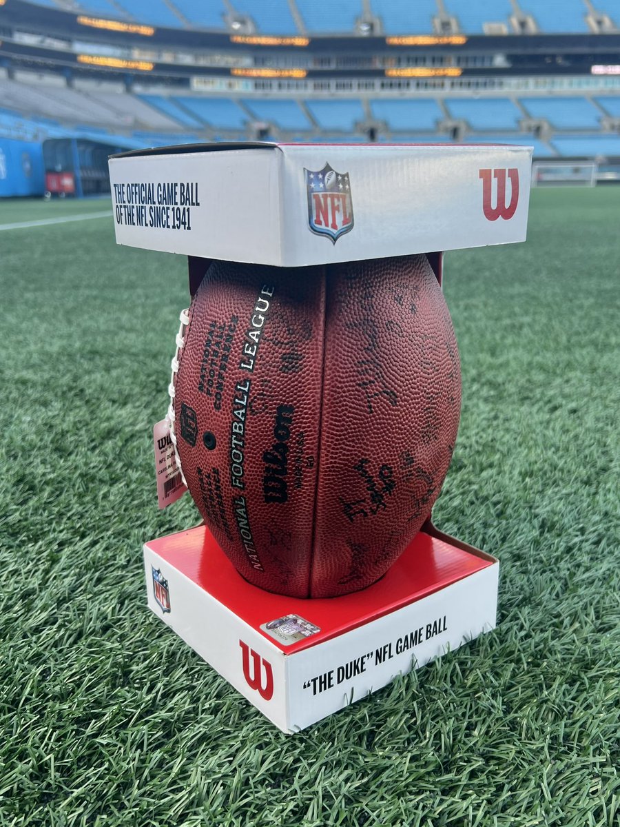 PanthersCR's tweet image. Can we add a little ✨ treat ✨ to this post of our rookies?

👻 RT for a chance to win this spooky signed football from our entire rookie class!

#KeepPounding and #HappyHalloween !