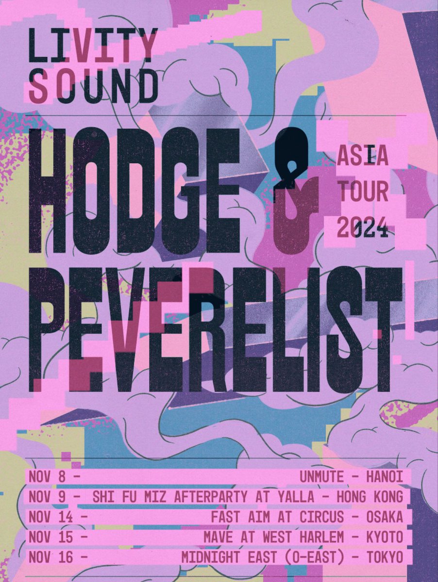 Going to Asia with Peverelist <a href="/Livity_Sound/">Livity Sound</a> next week, can’t wait 🔥🔥🔥