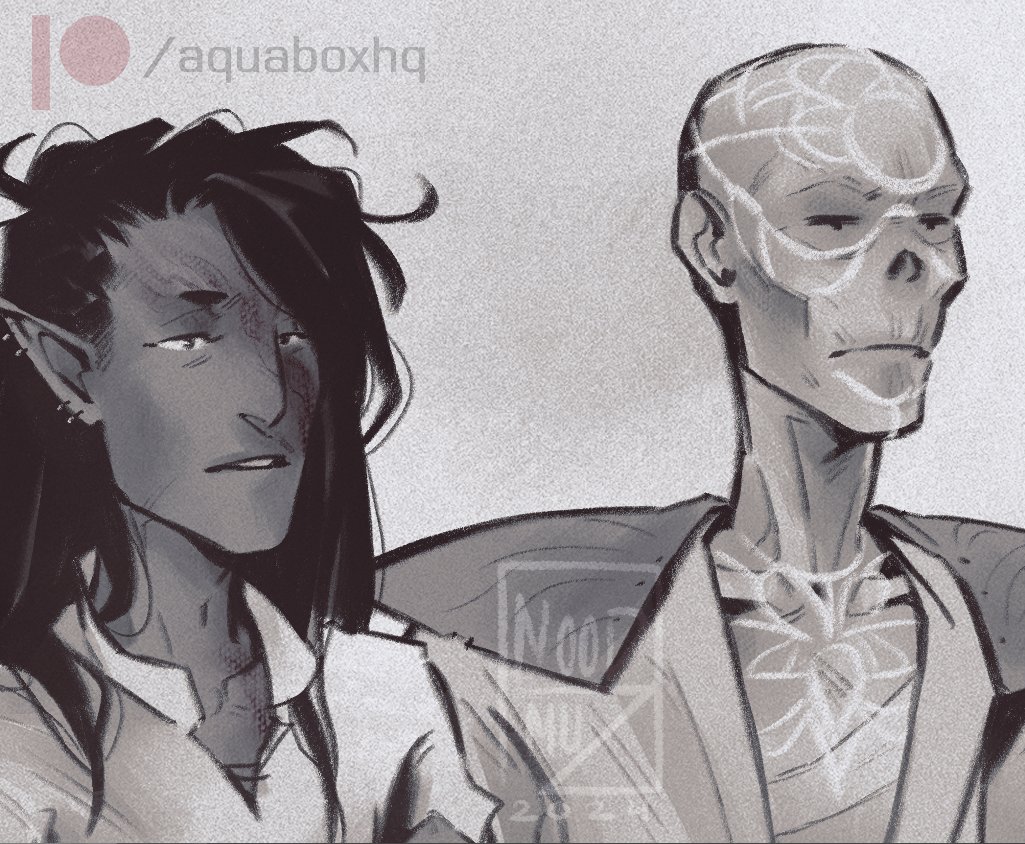 yamiz's tweet photo. #OCoctober: 30 - Arguing
As Yasha doesn't like to involve himself in other people's affairs, he also stays out of most discussions. He often doesn't understand why he should argue with someone about a problem that he will solve on his own.
He has so much to learn. XD
#BG3 https://t.co/K4JmYPJGU1