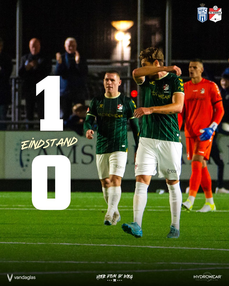 FC_Emmen's tweet photo. Verlies in de beker.
#hfcEMM #HIERKOMIKWEG https://t.co/xmjdvC1Oom