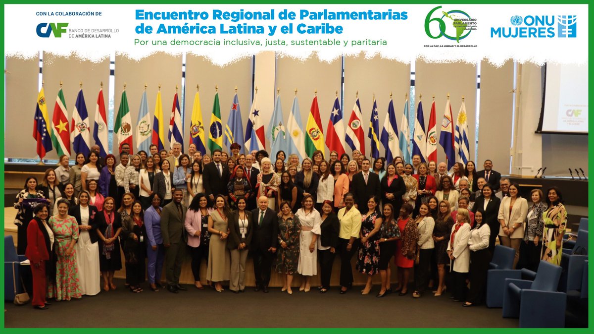 🌎 Representantes parlamentarias/os de 22 países, organismos internacionales y especialistas comparten desafíos, lecciones aprendidas y propuestas para avanzar la #IgualdadSustantiva en #LAC.