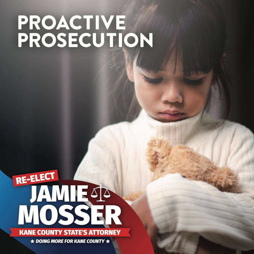 ForMosser's tweet photo. Championing child safety in Kane County! Proud to have launched the Child Exploitation Unit and Trauma-Informed Prosecution training to protect our most vulnerable.

🗳️ Election Day: Nov 5.

Find your polling place: https://t.co/zSzlQUCJFN

#JamieMosserForKane #CommunitySafety https://t.co/KO1tc4DAIb