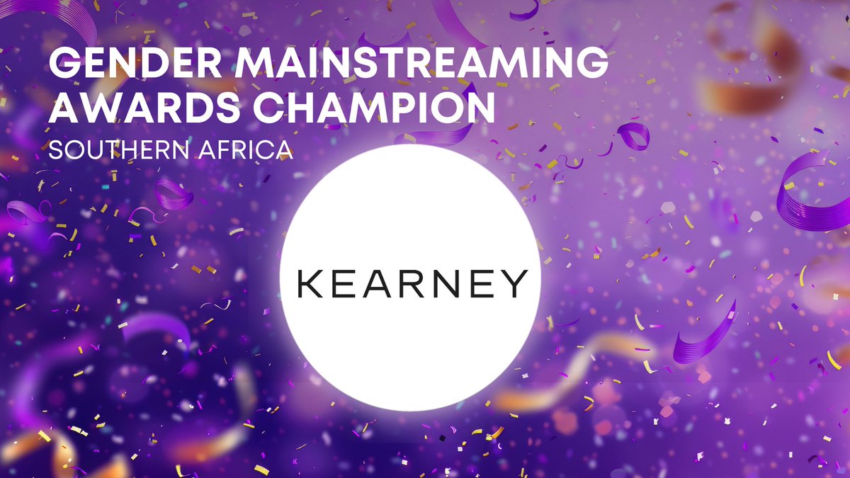 🎉🏆 Announcing the Southern Africa Gender Mainstreaming Champion! Congratulations on this outstanding accomplishment in championing gender mainstreaming and setting a new standard for impactful change in the region.

#GenderAwards