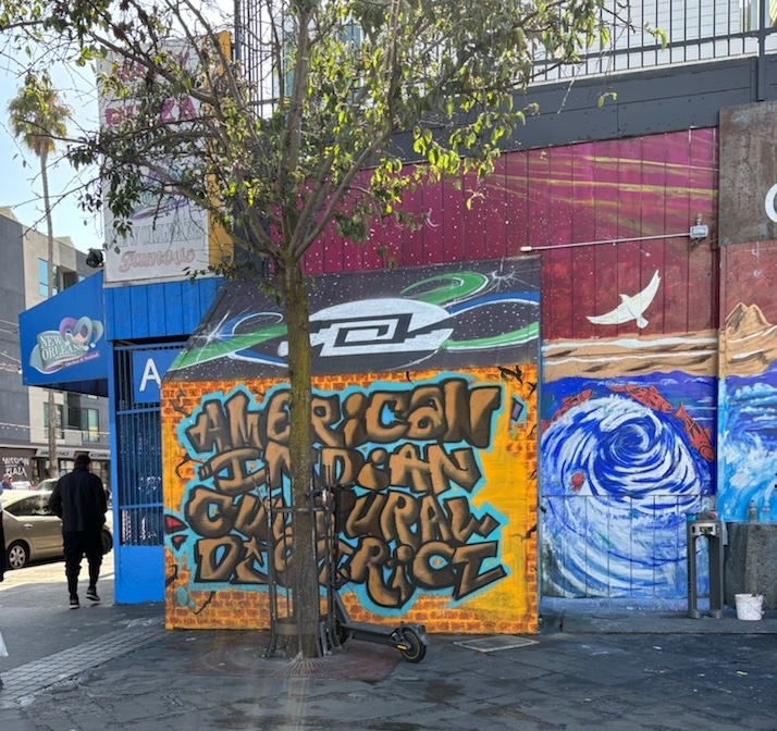 American Indian Cultural District SF (@aicdsf) on Twitter photo We are excited to share the new #IndigenizeSF crosswalk art activations in the heart of the American Indian Cultural District on 16th and Mission Streets! The crosswalks feature designs by Pomo artist <a href="/wildereric/">Pastor Eric Wilder</a> and will be done by Native American Heritage Month on November 1st! We are excited to share the new #IndigenizeSF crosswalk art activations in the heart of the American Indian Cultural District on 16th and Mission Streets! The crosswalks feature designs by Pomo artist <a href="/wildereric/">Pastor Eric Wilder</a> and will be done by Native American Heritage Month on November 1st!