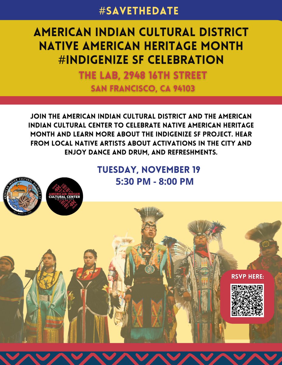 American Indian Cultural District SF tweet media