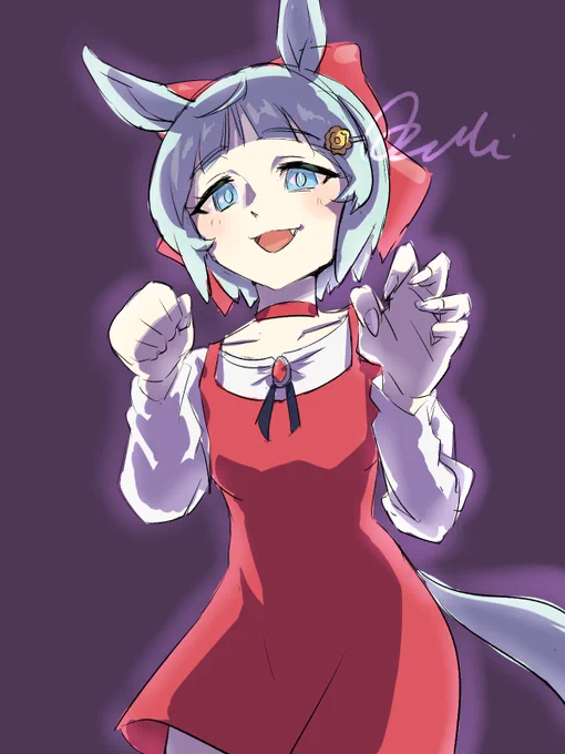 実は私、ウマ娘じゃなくてねこ娘なんですよ、驚いた〜?#ウマ娘 #halloween2024 