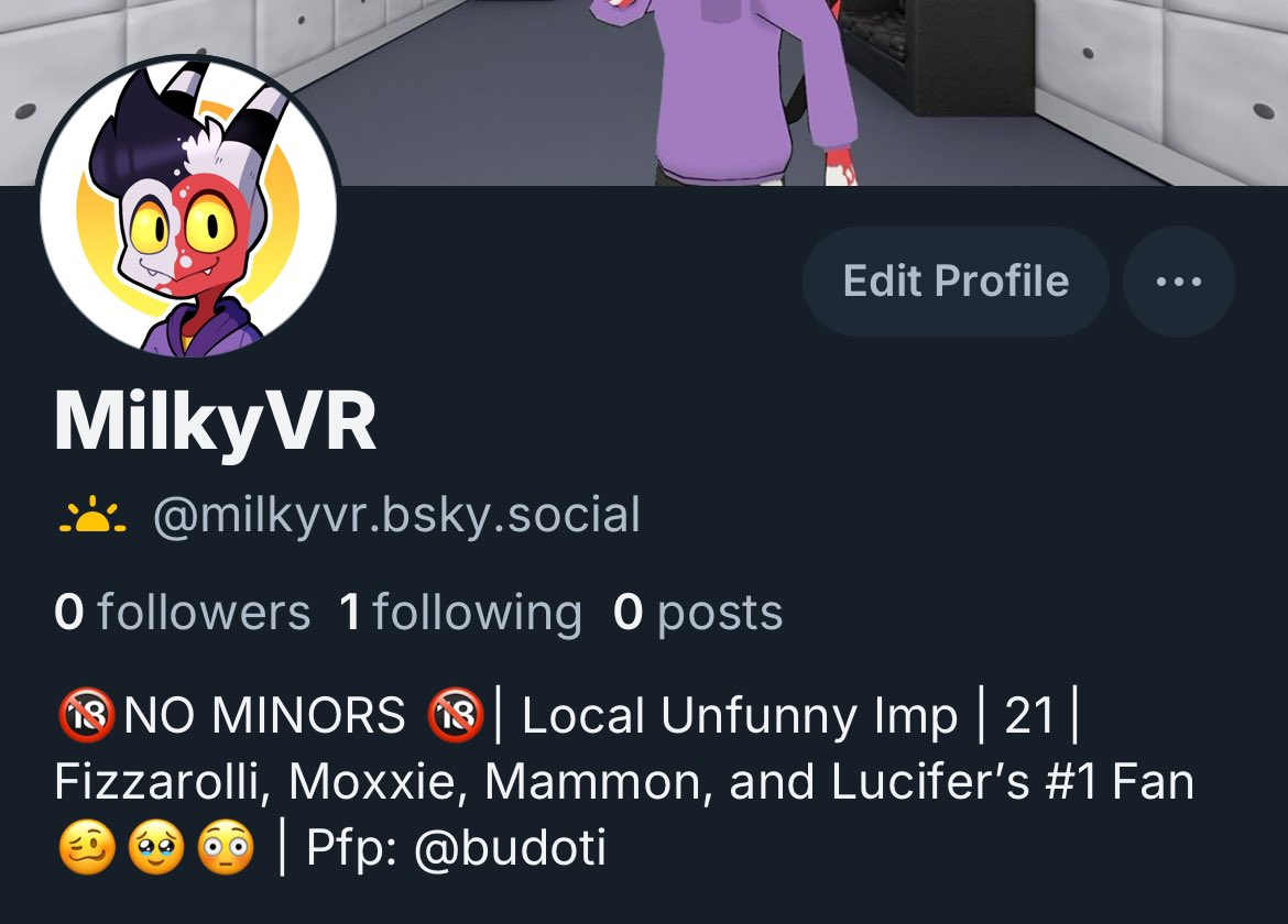 MilkyVR's tweet image. I hate missing out on all the cool art so I made a Bluesky, follow maybe? 🥹👉👈