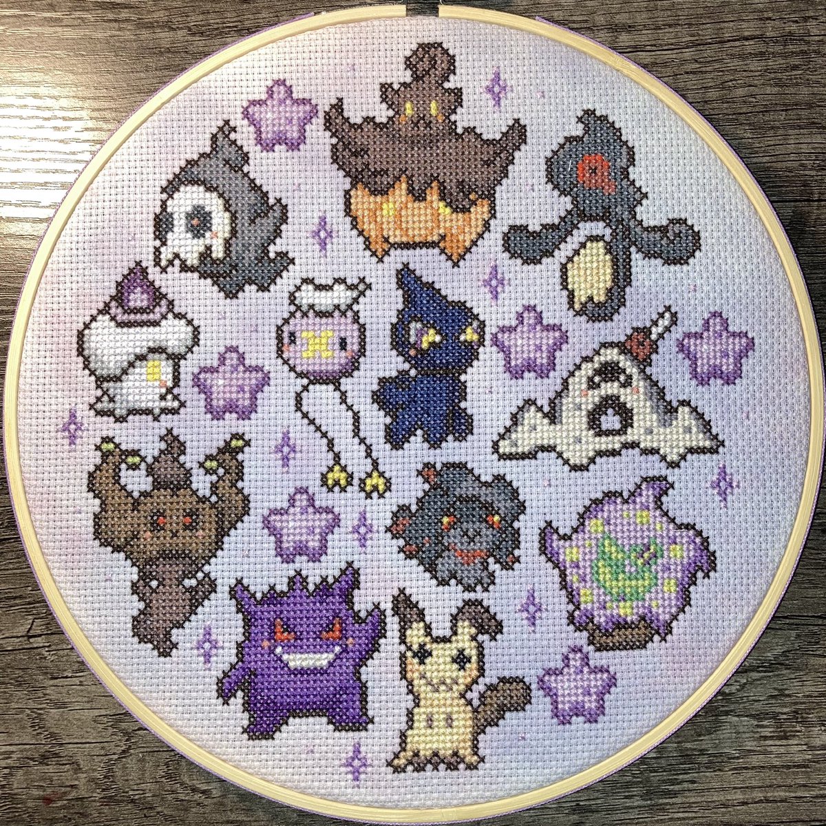 PiesCrossStitch's tweet photo. #HappyHalloween ! Here’s some ghost Pokémon for you!

Pattern from ColorfullySarahShop!

#CrossStitch #Pokemon https://t.co/gKGEOSk14e