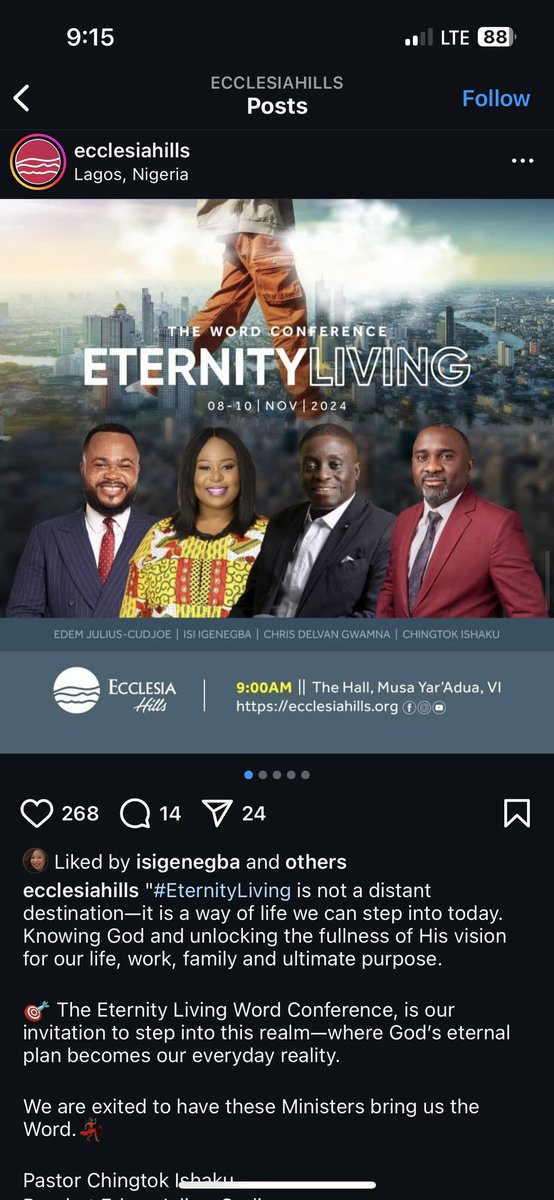 FAITHAYOBAMI1's tweet photo. @IfeKiisha If you’re in Lagos. Daddo and Papa Chris Delvan are coming to Lagos on the 8-10th of November, 2024. https://t.co/9lEznien6J