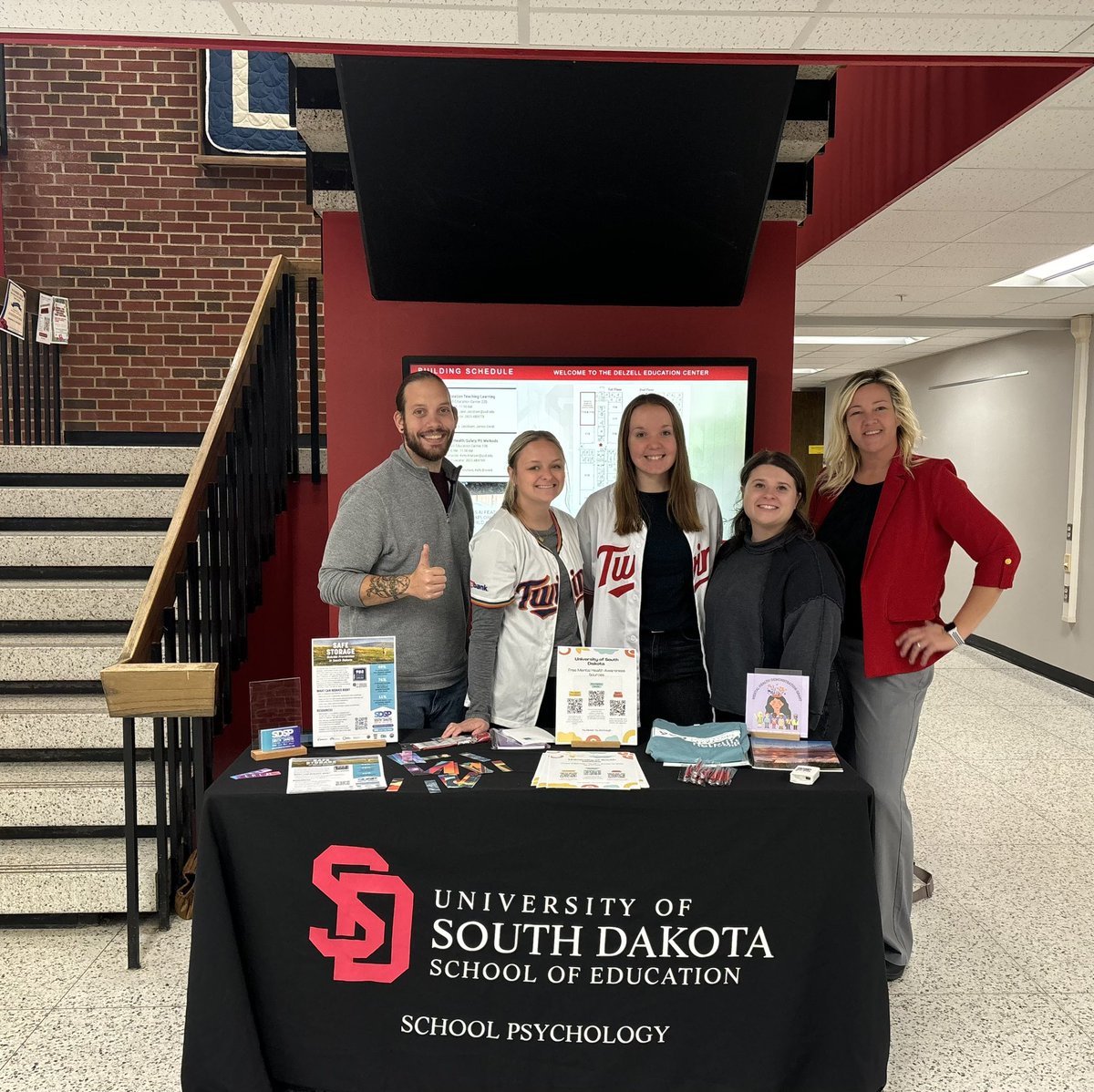 Our Mental Health crew!🧠❤️

From left to right
Jacob Harrington, Maria Schaefer, Anna Olson, Kyla Price-Wallin, and Jocelyn Dockendorf. 
 
Thank you for all you do!🙌🏼