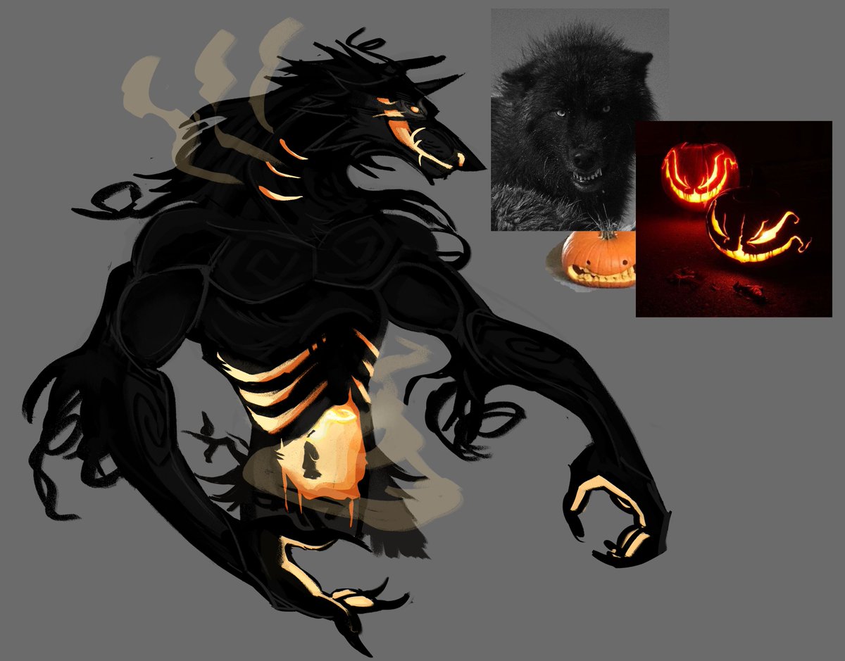 wolf o' lantern 🎃