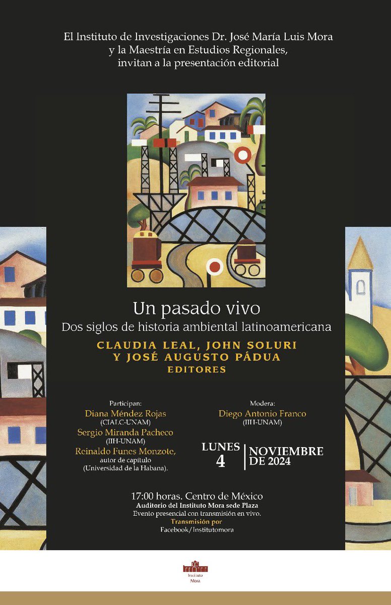 ⚠️En la Ciudad de México, un interesante evento organizado por el <a href="/institutomora/">Instituto Mora</a>, con la partiicpación de <a href="/DiegoAntonioFr/">Diego Antonio Franco</a> ⚠️