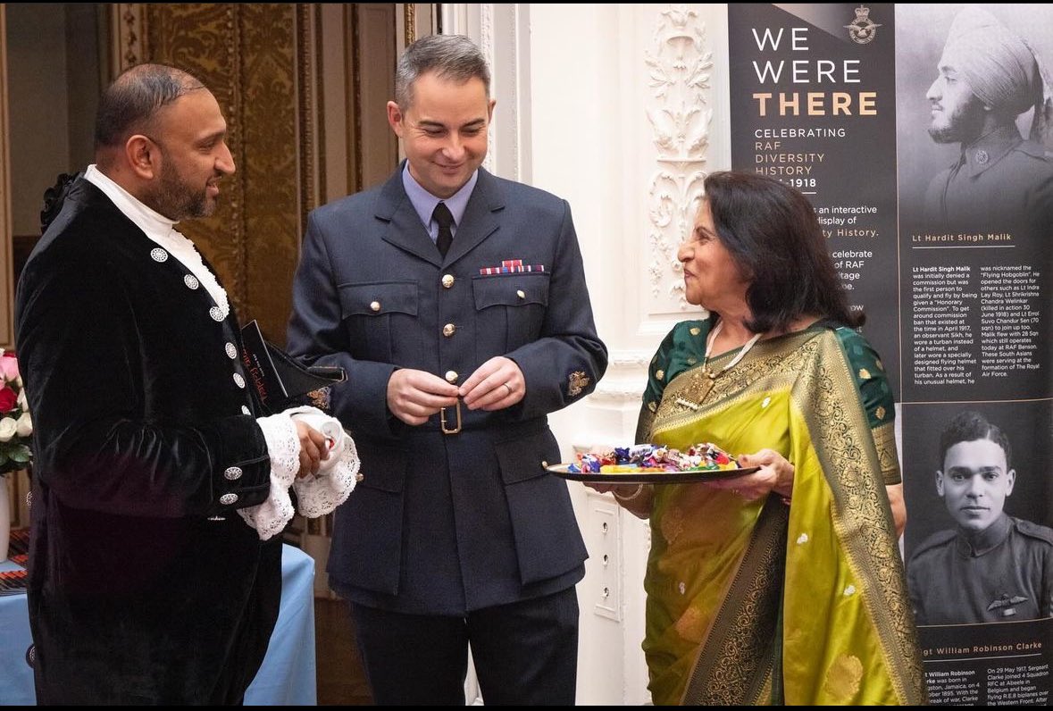 James Stewart (he/him) (@jamesstewarthim) on Twitter photo Wishing a healthy and prosperous Diwali!
Earlier this week the <a href="/RoyalAirForce/">Royal Air Force</a>, with the Defence Hindu Network, organised a #Diwali celebration at RAF Halton. <a href="/ChiefofAirStaff/">ACM Sir Rich Knighton</a> & <a href="/SubbySubramani1/">WO RAF / Subby Subramaniam</a> joined Community Leaders, Diversity Allies, and colleagues from the <a href="/RAF_EMNetwork/">RAF Ethnic Minorities Network</a>. Wishing a healthy and prosperous Diwali!
Earlier this week the <a href="/RoyalAirForce/">Royal Air Force</a>, with the Defence Hindu Network, organised a #Diwali celebration at RAF Halton. <a href="/ChiefofAirStaff/">ACM Sir Rich Knighton</a> & <a href="/SubbySubramani1/">WO RAF / Subby Subramaniam</a> joined Community Leaders, Diversity Allies, and colleagues from the <a href="/RAF_EMNetwork/">RAF Ethnic Minorities Network</a>.