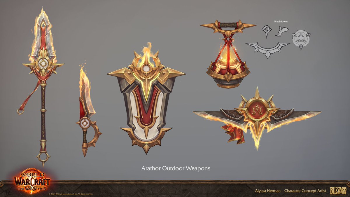 LittleMissLokii's tweet image. It’s been a minute since I updated my pinned post, so hey y’all! I’m Alyssa! I’m a concept artist working in the games industry!
I specialize in character/creature/prop design but also dabble in merchandise design!
🔗 alyssaherman.com
🔗 alyssaherman.carrd.co